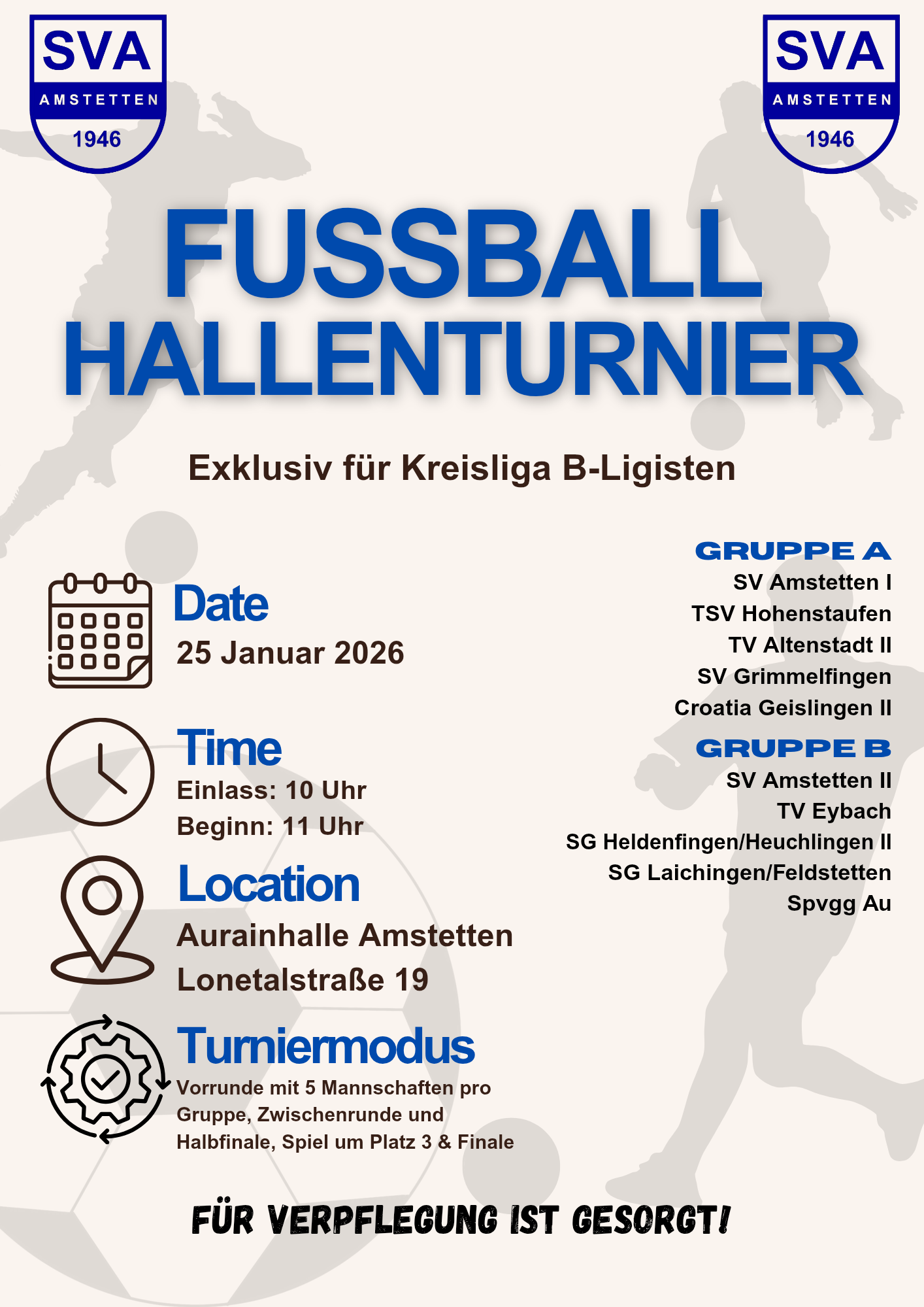 SV Amstetten Berichte Aktive